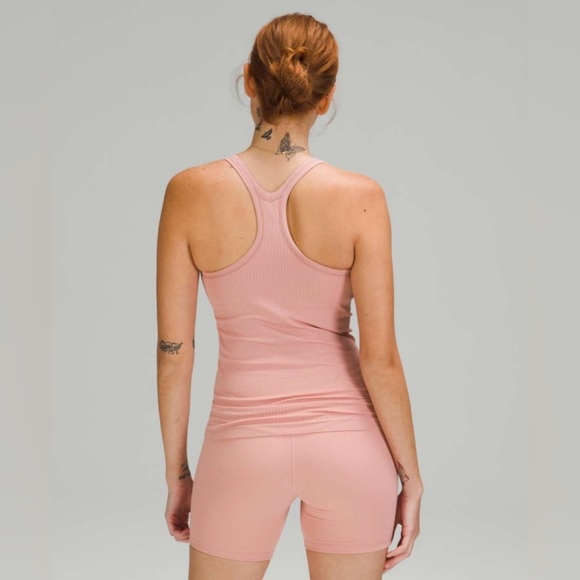 Lululemon Ebb To Street Tank *Light Support For B/C Cup in Pink Puff - Picture 2 of 7